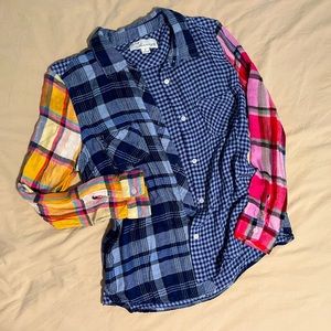 Vintage Havana plaid button up